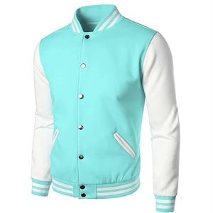 Personalizado de invierno Chenille bordado carta parche manga de cuero Lightman Universidad de béisbol chaquetas de la Universidad de béisbol para los hombres - Product Image 2