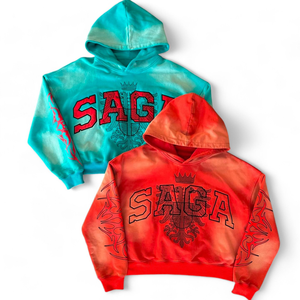 Custom Pullover Sun Faded Boxy Heavy Weight Cotton Cropped Embroidery Distressed Acid Wash <b>Zip</b> up <b>Hoodie</b> Manufacturers - Product Image 6