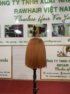 ¡Gran venta RTS! Peluca recta Genius Weft SDD Bone Full Top to Tip Cabello crudo teñido La mejor calidad de Rawhair Viet Nam - Product Image 2