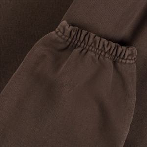 กางเกงวอร์มผู้ชายสไตล์วินเทจ ย้อมสีแบบแอซิดวอช ผ้าเฟรนช์เทอร์รี่หนานุ่ม ระบายอากาศได้ดี เป็นมิตรกับสิ่งแวดล้อม พร้อมงานปักลาย - Product Image 4