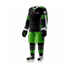 Nouvelle tenue de hockey sur glace sur mesure pour hommes, écologique, coupe-vent, 100% polyester, design unique, fabriquée au Pakistan - Product Image 3
