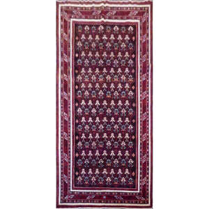 พรมอัฟกานิสถานแบบโคตัน หนึ่งในชนิดที่หายาก ขนาด 11'0 x 5'10 - Product Image 1