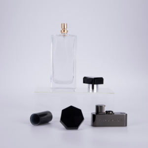 Nouveau flacon en métal Zamak au design luxueux avec couleur et logo personnalisables pour parfum en alliage - Product Image 1