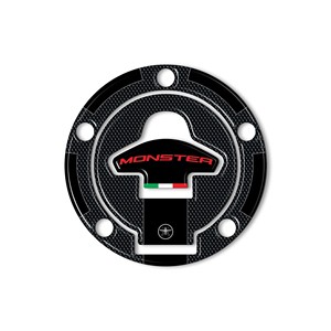 สติกเกอร์ป้องกันฝาถัง3D สำหรับ Ducati Monster 937 2021สติกเกอร์มอเตอร์ไซค์ที่ใช้งานร่วมกันได้ - Product Image 1