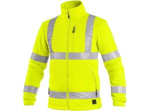 Chaqueta de Invierno de Alta Visibilidad para Hombre con Bolsillo con Cremallera en el Pecho Izquierdo y Cintas Reflectantes 3M con Proceso de Unión - Product Image 5