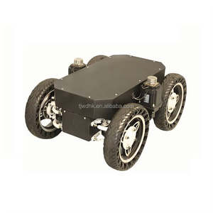 4 Wheeled Robot Car Chassis Outdoor Robot Platform Shock Absorption Design - Product Image 5