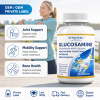 Comprimés de Glucosamine et Chondroïtine Marque Blanche OEM ODM Faible MOQ