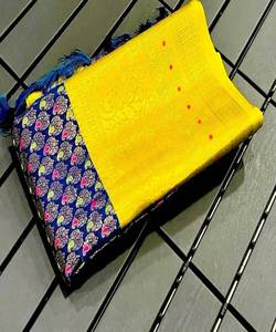 Nouvelle tenue saree brodée tendance avec chemisier lourd à séquence de cordon unique sur tissu en filet d'organza pour mariages kurta - Product Image 6