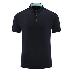 Polos de algodón informales de verano para hombre de etiqueta privada, camisetas de golf de manga corta con patrón sólido y estampado de logotipo, Top Formal para hombre - Product Image 4