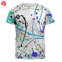 T-shirts pour hommes en coton 100% respirant de qualité supérieure, avec impression sérigraphiée personnalisée sur le devant, coupe ample, pour le running, avec motif lettre