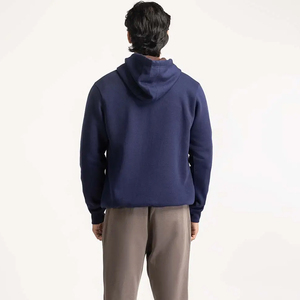 Sweat à capuche en molleton pour homme 100% coton lourd en gros avec logo personnalisé, teinture unie, col à capuche pour la saison hivernale - Product Image 6