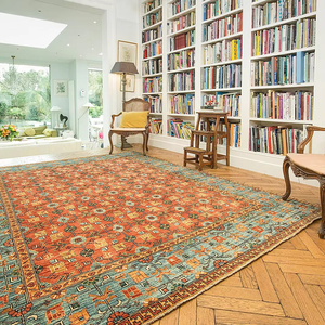 Tùy chỉnh cổ điển truyền thống thiết kế ba tư khu vực thảm không trượt chất lượng cao in Thảm bán buôn giá rẻ alfombra - Product Image 3