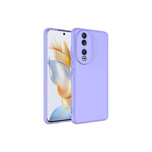 Coque en silicone lilas Netzy Honor 90, série Safa Mara, protection arrière premium pour 8i A53 A34 A24 A21S 13 Pro Max - Product Image 1