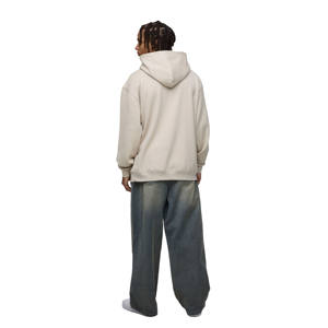 Sweat-shirt d'hiver personnalisé pour homme, motif uni, col rond, pur coton, manches longues, impression personnalisée - Product Image 2