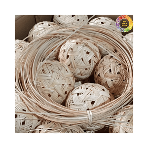 ลูกบอลหวายสานทำด้วยมือของประดับต้นคริสต์มาสและของตกแต่งปีใหม่ - Product Image 4