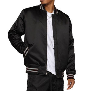 Plus Size Men Winter Varsity College <b>Jackets</b> Wholesale Custom Logo Front Windproof Breathable Baseball <b>Jacket</b> - Product Image 2
