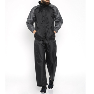 Ensemble de survêtement coupe-vent d'hiver pour les équipes d'athlètes, veste et pantalon à cordon de serrage personnalisés, résistant à l'eau, en nylon léger, OEM ODM - Product Image 1
