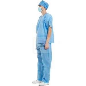 Tenue Médicale Unisexe Personnalisable de Haute Qualité en Tissu Non-Tissé pour Hôpitaux – Confort Optimal pour les Patients (Vente en Gros) - Product Image 3