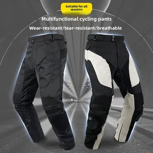 Pantalon de moto en Cordura pour homme, armure CE, pantalon de moto respirant, imperméable, résistant à l'abrasion, jean de tourisme pour motard - Product Image 6