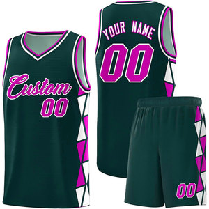 Uniformes de basket-ball personnalisés à manches courtes pour les compétitions, vêtements de sport pour hommes et femmes - Product Image 1