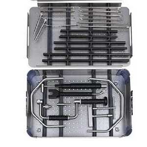 Ensemble de fixation externe Hoffmann, instruments chirurgicaux orthopédiques, système de fixation externe en métal certifié CE pour traumatismes et fractures - Product Image 6