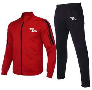 Survêtement de sport respirant 100% coton pour hommes pour jogging et course à pied survêtement d'entraînement - Product Image 4