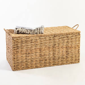 กล่องเก็บของแบบทอธรรมชาติลำต้นน้ำกล่องใส่ของขนาดใหญ่กล่องใส่ของ - Product Image 2