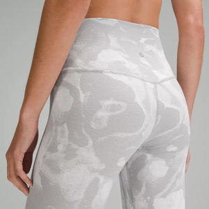 Leggings personnalisés de haute qualité pour femmes, pantalons de yoga, leggings de gym à taille élastique, leggings de gym en coton - Product Image 4