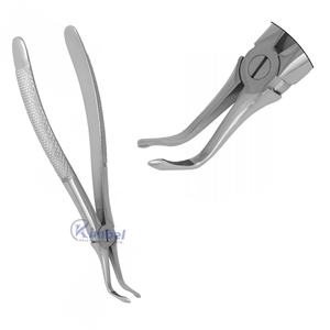 Fórceps de extracción de muelas del juicio para instrumentos quirúrgicos dentales manuales molares inferiores hechos de acero con patrón inglés - Product Image 2