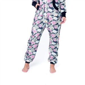 Combinaison imprimée pour femmes tendance et confortable, parfaite pour les vêtements décontractés et les vêtements de nuit, durable et élégante - Product Image 5