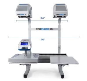 Fully-Automatic Flatbed <b>Heat</b> <b>Press</b> <b>Machine</b> Commercial Dual 120PSI Heavy-Pressure Application <b>Heat</b>-<b>Press</b> Ready Ship Get It Now! - Product Image 3