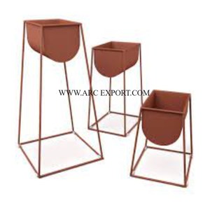 Macetas de flores para interiores y exteriores de latón de Metal de Color dorado de último diseño, macetas y macetas clásicas de arte creativo de forma redonda - Product Image 2