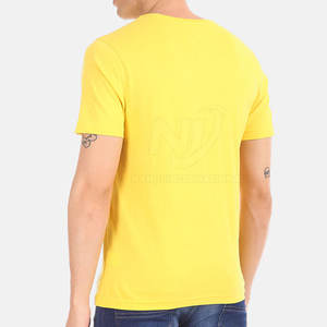 Camisetas de manga corta de algodón 100% al mejor precio para hombre, camisetas personalizadas al por mayor con logotipo - Product Image 4