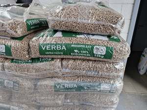 Granulés de bois de pin VERBA, diamètre 6 mm, forme en morceaux, cendres, 1,5 % d'humidité, densité 10 %, longueur 600, 32 mm DE, prix bas - Product Image 3