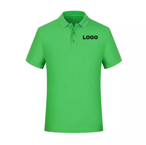 Polo de algodón personalizado para hombre y mujer, camiseta informal a la moda, color naranja, 100% algodón, Unisex - Product Image 3