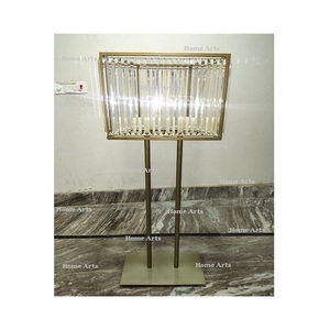 Centro de Mesa de Diseño en Metal y Vidrio con la Mejor Calidad, Tamaño Personalizado, Decoración de Mesa, Centros de Mesa en Oferta - Product Image 2