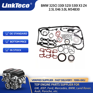 Juego completo de juntas Linkteco para BMW 325CI 330I 525I 530I X3 Z4 2.5L <span class=keywords><strong>E46</strong></span> 3.0L M54B30 2001-2006 11127507597 02-33070-02 HS26245PT - Product Image 3