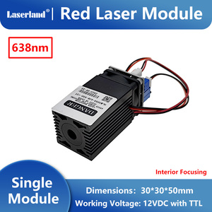 638nm focusable Orange Red Dot <span class=keywords><strong>laser</strong></span> <span class=keywords><strong>diode</strong></span> mô-đun <span class=keywords><strong>Laser</strong></span> máy phát điện với trình điều khiển <span class=keywords><strong>TTL</strong></span> - Product Image 2