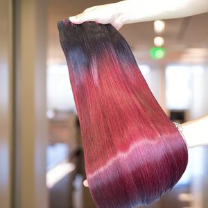 Extensiones de cabello humano liso con cutícula sin procesar para el día de la mujer - Product Image 6