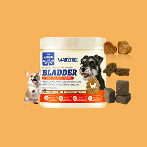La salute della vescica per i cani contiene ingredienti attivi per aiutare a sostenere la salute del tratto urinario del cane, supporto della vescica del cane - Product Image 1