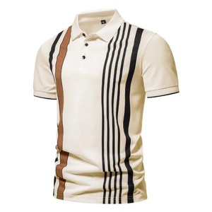 Camisetas de polo 100% algodón de alta calidad con estilo personalizado bordado de talla grande polos de hombre para hombre - Product Image 3