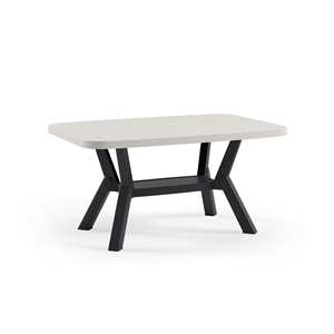 Plastic <b>Folding</b> Dining <b>Table</b> for Outdoor Hotel Use - Product Image 2