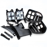 2 pièces Feux antibrouillard pour Kia Sportage KX5 2016 2017 2018 Phares LED avant Pare-chocs DRL Éclairage de brouillard étanche Accessoires auto