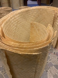 <b>Bamboo</b> Woven Mat Mesh Panel 100% Natural From Skilful Vietnamese Craftsmen for Ceiling Decoration - Product Image 2