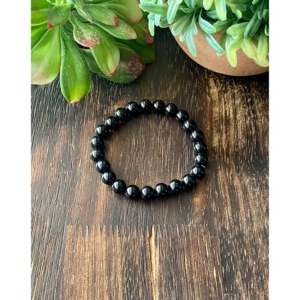 Adjustable Bohemian Beaded <b>Bracelet</b> Handmade Tourmaline Garnet Opal Onyx Amethyst Quartz Pearl Classic <b>Ball</b> Shape Number Pattern - Product Image 1