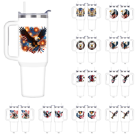 Vente en gros USA – Gobelet isotherme sous vide en acier inoxydable de 40 oz avec poignée, étanche, souvenir du 250e anniversaire