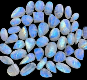 Piedra Lunar Suelta, Piedra Lunar Arcoíris de Primera Calidad para la Elaboración de Joyas - Product Image 4