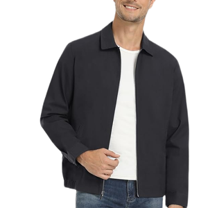 High Quality <b>Men's</b> <b>Jackets</b> Cotton <b>Canvas</b> Full Zipper Up <b>Man</b> <b>Jackets</b> Breathable Custom Logo <b>Jacket</b> For <b>Man</b> - Product Image 6