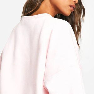 Sweat-shirt uni pour femme durable avec une texture douce pour un ajustement confortable et décontracté pour l'hiver avec un prix d'usine bon marché et un service OEM - Product Image 5