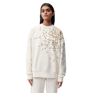 Personnalisé bonne qualité décontracté style français Hip Hop Streetwear sweat-shirt unisexe couleur unie éponge ou polaire sweat-shirt uni - Product Image 2